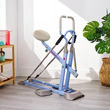 Denise Austin Squat Trainer Sculpting System with Resistance Bands