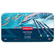 DERWENT Inktense 36-piece Colored Pencil Set