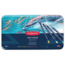 DERWENT Inktense 72-piece Colored Pencil Set