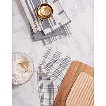 Design Imports Assorted Woven Kitchen Towel 5-pack