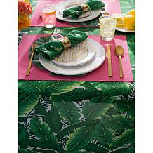 Design Imports Banana Leaf Outdoor Tablecloth - 60" x 84"