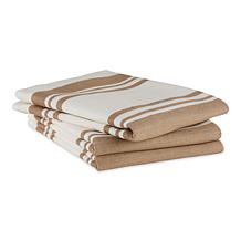 Design Imports Chef Stripe Kitchen Towels 3-pack