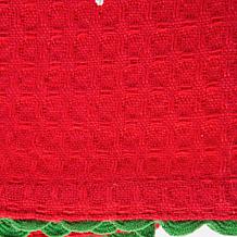 Design Imports Christmas Baking Kitchen Towel Scarf