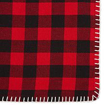 Design Imports Christmas Buffalo Check Placemat 6-pack