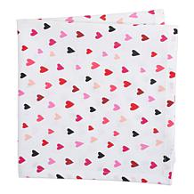 Design Imports Confetti Hearts Print Napkin Set of 6