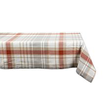 Design Imports Cozy Picnic Plaid 60" x 104" Tablecloth