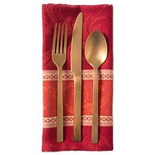 Design Imports Harvest Wheat Jacquard Napkins Set of 6