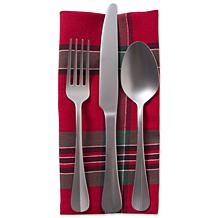 Design Imports Holiday Plaid Napkin Set of 6