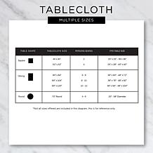 Design Imports Ikat Vinyl Tablecloth