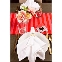 Design Imports In Love Embellished Table Runner - 14" x 72"