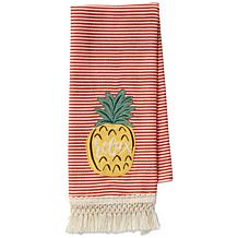 Design Imports Island Tropics Pineapple Kitchen Towels 3-pack
