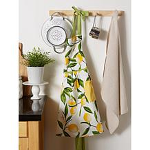 Design Imports Lemon Bliss Printed Apron