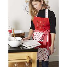Design Imports Love Struck Ruffle Apron
