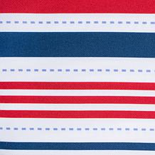 Design Imports Patriotic Stripe Outdoor Napkin Set of 6