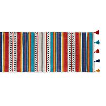 Design Imports Picante Stripe Table Runner 14" x 72"