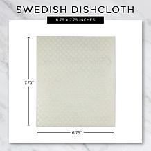 Design Imports Set of 3 Butterfly Folk Swedish Dishcloths