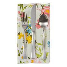 Design Imports Set of 6 Spring Bouquet Napkins