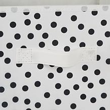 Design Imports Small Dots 11" Storage Cube 4-pack