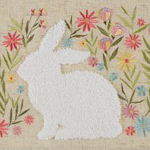 Design Imports Spring Meadow Embroidered Table Runner 14" x 108"