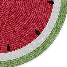 Design Imports Summer Day Watermelon Placemats 6-pack