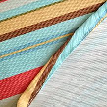 Design Imports Summer Stripe Outdoor Round Tablecloth - 60"