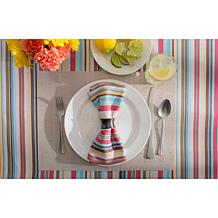 Design Imports Summer Stripe Outdoor Tablecloth - 60" x 120"