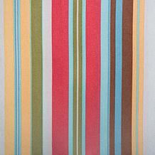 Design Imports Summer Stripe Outdoor Tablecloth w/Zipper - 60" x 120"