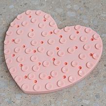 DexyPaws Blush Pink Heart Silicone Snuffle Mat