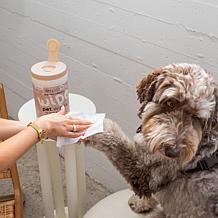 DexyPaws Oatmeal & Vitamin E Cleansing Wipes 200ct Canister