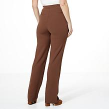 DG2 by Diane Gilman 4-Way All Day Stretch Knit Twill Bootcut Pant