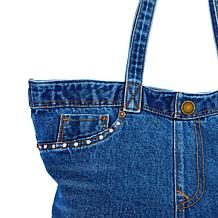 DG2 by Diane Gilman Anniversary Denim Tote Bag