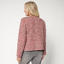 DG2 by Diane Gilman Collarless Tailored Jacket