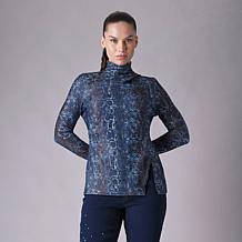 DG2 by Diane Gilman Draped Mock Neck Top