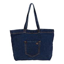 DG2 by Diane Gilman Embroidered Denim Tote Bag