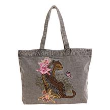 DG2 by Diane Gilman 30th Anniversary Denim Tote Bag