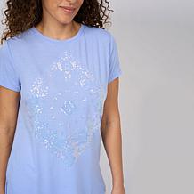 DG2 by Diane Gilman Everyday Jersey Cap-Sleeve Top