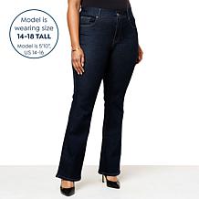 DG2 by Diane Gilman Infinity Stretch Tri-Fit Bootcut Jean
