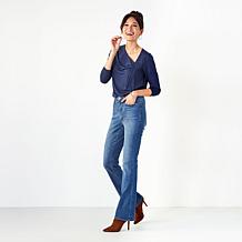 DG2 by Diane Gilman Infinity Stretch Tri-Fit Bootcut Jean