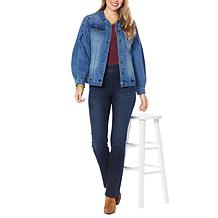 DG2 by Diane Gilman Infinity Stretch Tri-Fit Pull-On Bootcut Jegging