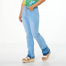DG2 by Diane Gilman New Classic Stretch Bootcut Jean with Side Panel