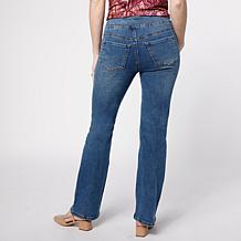 DG2 by Diane Gilman New Classic Stretch Denim Bootcut Sailor Jean