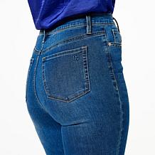 DG2 by Diane Gilman New Classic Stretch Denim Embellished Jean