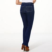 DG2 by Diane Gilman New Classic Stretch Patch Pocket Bootcut Jean