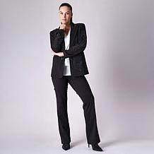 DG2 by Diane Gilman Ponte Baby Bootcut Pull-On Pant