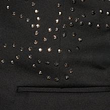 DG2 by Diane Gilman Ponte Embellished Blazer