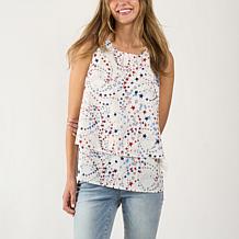 DG2 by Diane Gilman Printed Combo Easy Tank