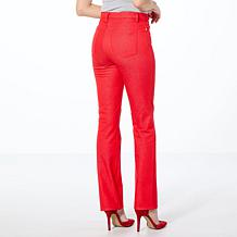 DG2 by Diane Gilman Soft and Sleek Denim Baby Bootcut 5-Pocket Jean