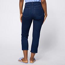 DG2 by Diane Gilman Super Stretch Knit Denim Crop Jegging