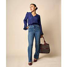 DG2 by Diane Gilman Virtual Stretch Angled Pocket Trouser Jean