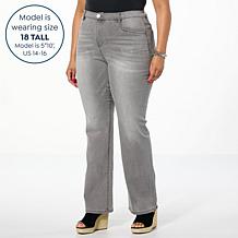 DG2 by Diane Gilman Virtual Stretch Baby Bootcut Welt-Pocket Jean